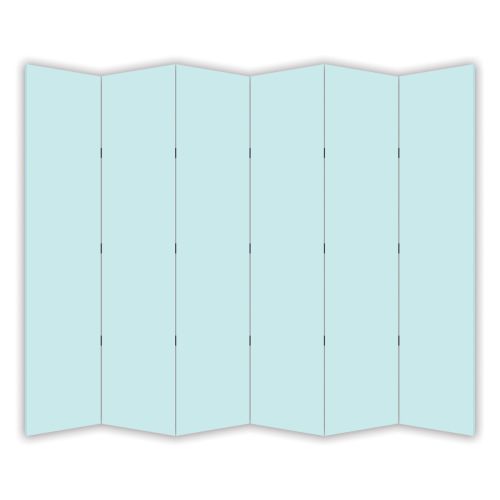 P7002 Decorative Screen Room divider Pastel blue (3,4,5 or 6 panels)