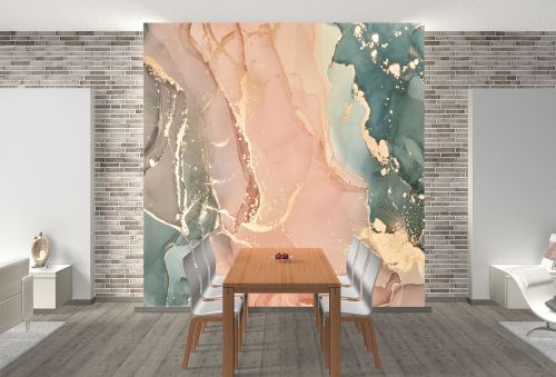 T9323 Wallpaper Abstraction with Marble Effect
