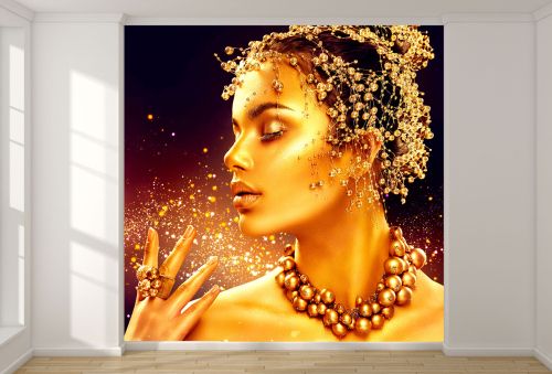 T9328 Wallpaper Golden Goddess