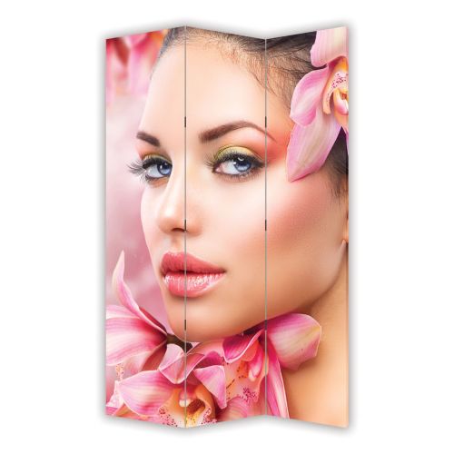 P7008 Decorative Screen Room divider Beauty with orchids (3,4,5 or 6 panels)
