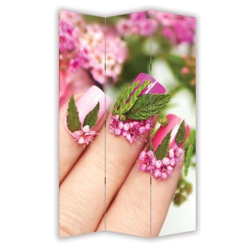 P7012 Decorative Screen Room divider Floral manicure (3,4,5 or 6 panels)