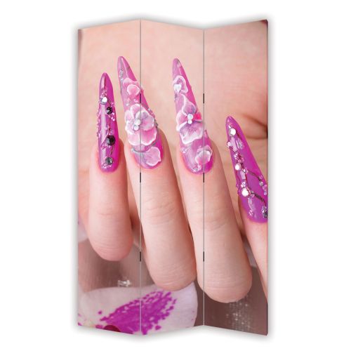 P7015 Decorative Screen Room divider Floral art manicure (3,4,5 or 6 panels)