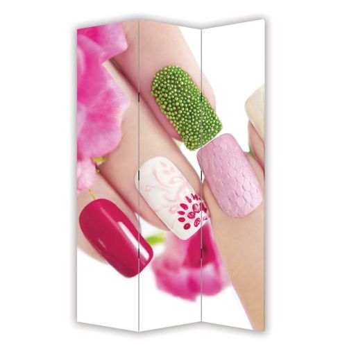 P7016 Decorative Screen Room divider Floral manicure (3,4,5 or 6 panels)