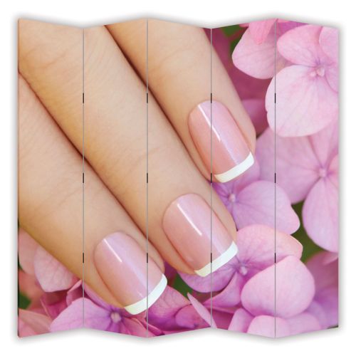 P7017 Decorative Screen Room divider Gentle French manicure (3,4,5 or 6 panels)