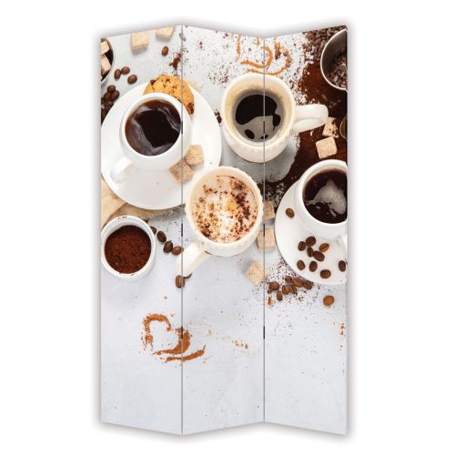 P9355 Decorative Screen Room divider Aromatic coffee (3,4,5 or 6 panels)