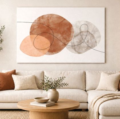 1148 Wall art decoration Line of Balance