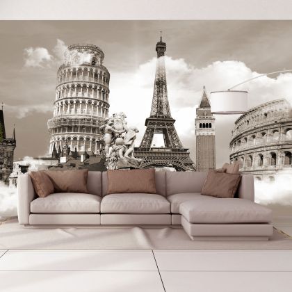 T0368 Wallpaper European symbols