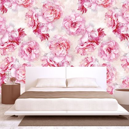 T9065 Wallpaper Vintage flowers