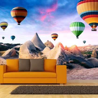 T9142 Wallpaper Cappadocia - balloons
