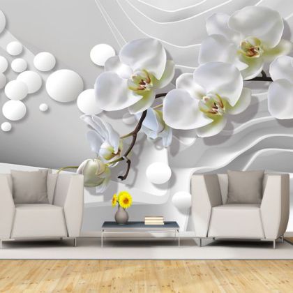 T9216 3D Wallpaper Orchids