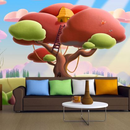 T9239 Wallpaper Tree house