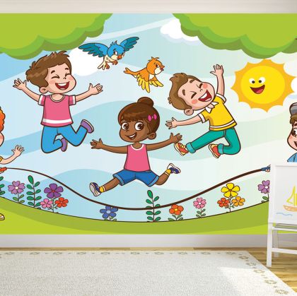 T9252 Wallpaper Happy kids