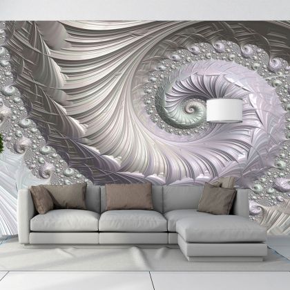 T9255 Wallpaper 3D abstraction Spiral