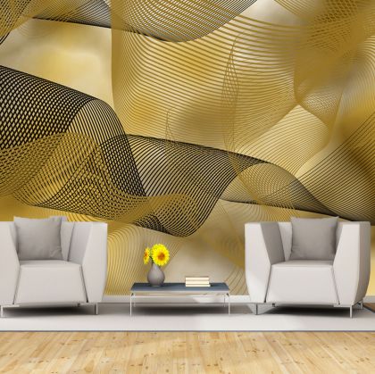 T9259 Wallpaper 3D Abstract Shapes