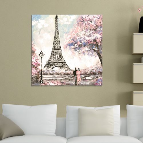 Beautiful canvas wall art painting Paris