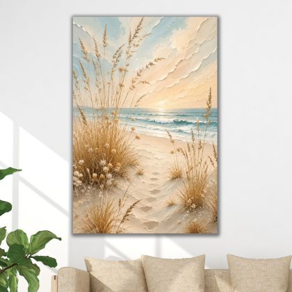 1183 Path to the Sea – Coastal Sunrise Wall Art 