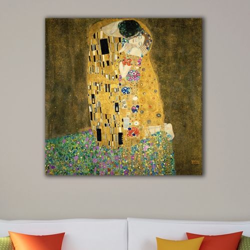 R001 The Kiss 2 - Gustav Klimt