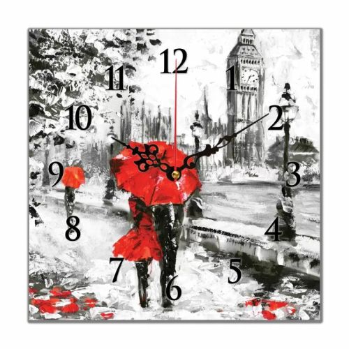 SALE C1_1  Clock with print 