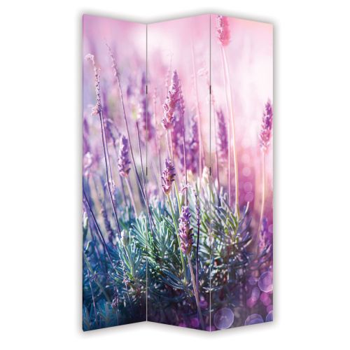 P0443 Decorative Screen Room divider Lavender (3,4,5 or 6 panels)