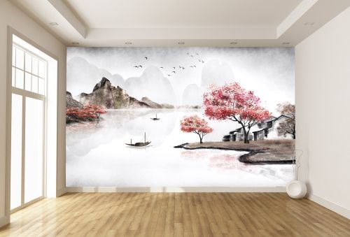 T9283 Фототапет Абстрактен пейзаж