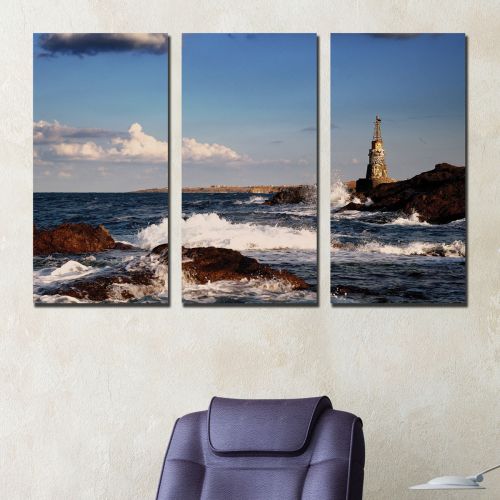 0247 Wall art decoration (set of 3 pieces) Ahtopol, Bulgaria