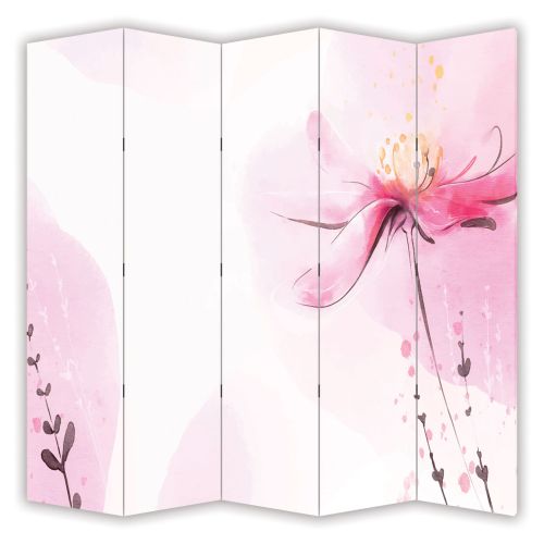 P9279 Decorative Screen Room divider Delicate flower (3,4,5 or 6 panels)