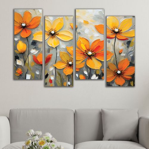 canvas wall art for bedroom with birds in love