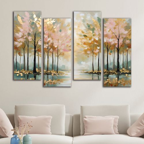 canvas wall art for bedroom with birds in love
