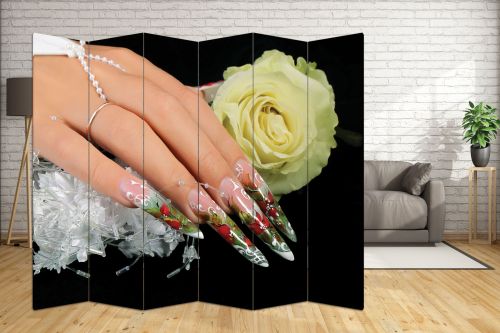 P7014 Decorative Screen Room divider Exquisite art manicure (3,4,5 or 6 panels)