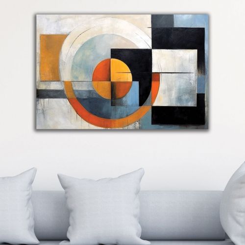 1090 Wall art decoration Geometric abstraction