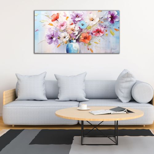 1101 Картина Сияние от цветове за всекидневна 1101 