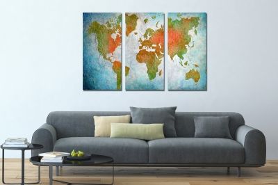 Картина Карта на света