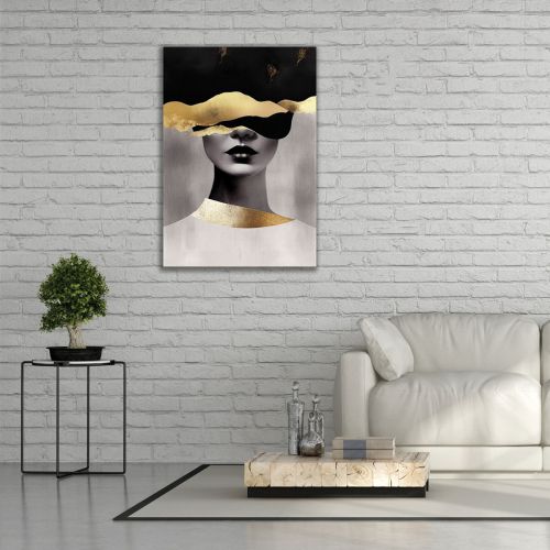 1108 Wall art decoration Golden silence