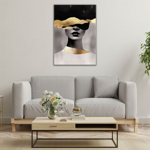 1108 Wall art decoration Golden silence