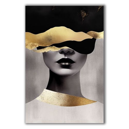 1108 Wall art decoration Golden silence