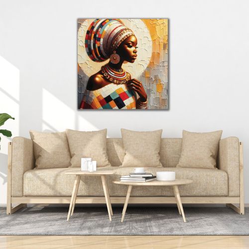 Картина Женствена хармония от Африка за салон за красота 1110 