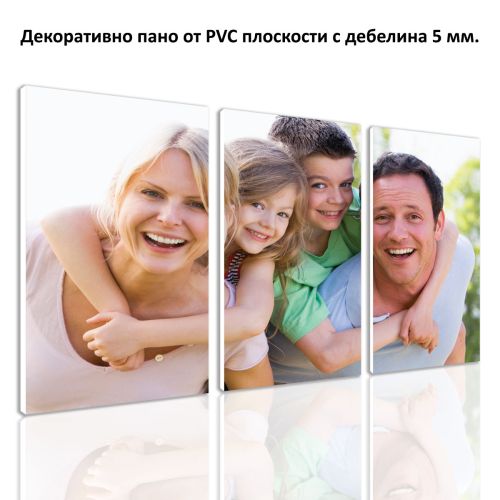 0537 Картина пано от 3 части от снимка на клиент