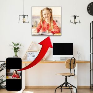 1121 АКВАРЕЛ от снимка - Спомен, който остава завинаги