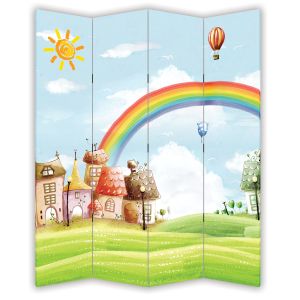 P9052 Декоративен параван Дъга (3, 4, 5 или 6 части)