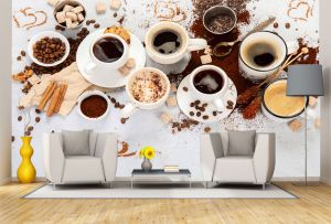 T9355 Фототапет Ароматно кафе