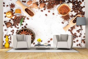 T9356 Wallpaper The secrets of aromatic coffee