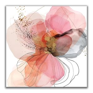 Картина Шепотът на розовия цвят за стена 1140