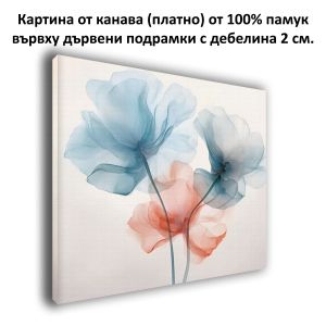 Картина Прозрачна нежност от канава 1141