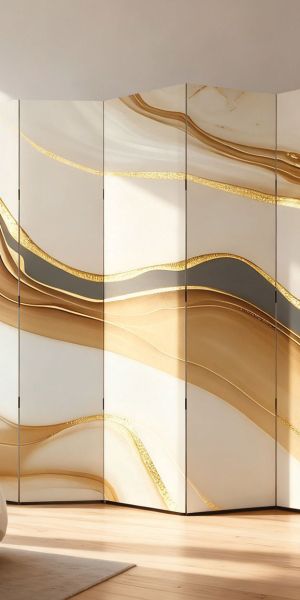 P0945 Декоративен параван Абстракция (3, 4, 5 или 6 части)