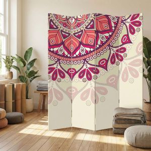 P9361 Decorative Screen Room divider Boho Mandala (3,4,5 or 6 panels)