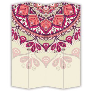 P9361 Decorative Screen Room divider Boho Mandala (3,4,5 or 6 panels)