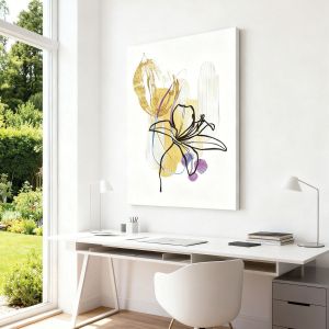 1143 Wall art decoration Golden Line of Grace