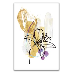 1143 Wall art decoration Golden Line of Grace
