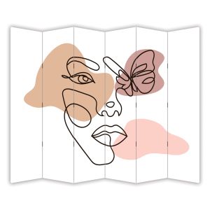 Декоративен параван Дъга  с 6 крила P9052 