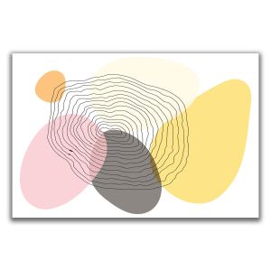 1150 Wall art decoration Abstract Harmony with Shapes and Lines